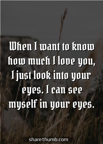 beauty quotes for her eyes